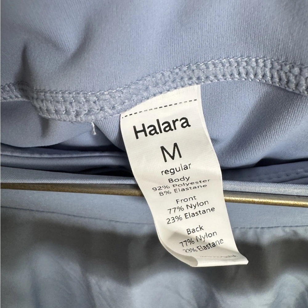 Halara High Waisted Tie Side Flowy Micro Mini Flare Quick Dry Skirt M tennis - Picture 13 of 13